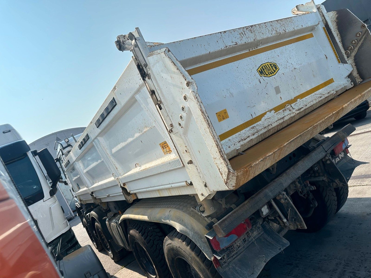 MAN TGS 35.510 8X4 Motorschaden - מזהיר: תמונה 4 MAN TGS 35.510 8X4 Motorschaden - מזהיר: תמונה 4