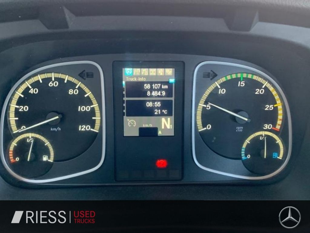 מזהיר Mercedes-Benz Atego 1530 Allradkipper 4x4 Kam. AUT LED AHK: תמונה 12