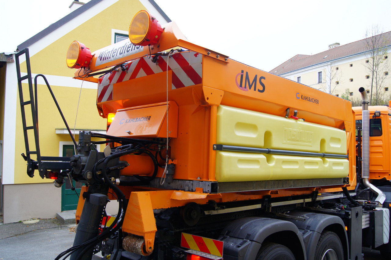 מפזר חול/ מלח עבור משאית הרמת וו KÜPPER-WEISSSER/GMEINER/BUCHER Feuchtsalzstreuer Salzstreuer Streuer auf Abrollgestell: תמונה 17 מפזר חול/ מלח עבור משאית הרמת וו KÜPPER-WEISSSER/GMEINER/BUCHER Feuchtsalzstreuer Salzstreuer Streuer auf Abrollgestell: תמונה 17