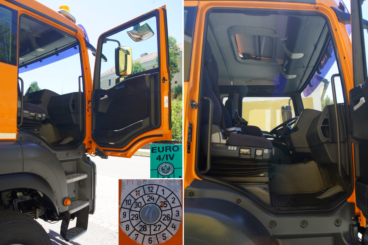 מזהיר, משאית מנוף MAN TGA 18.360 BL 4x4/Euro4/TÜV/HIAB 111/MULTILIFT/Winterdienst: תמונה 8