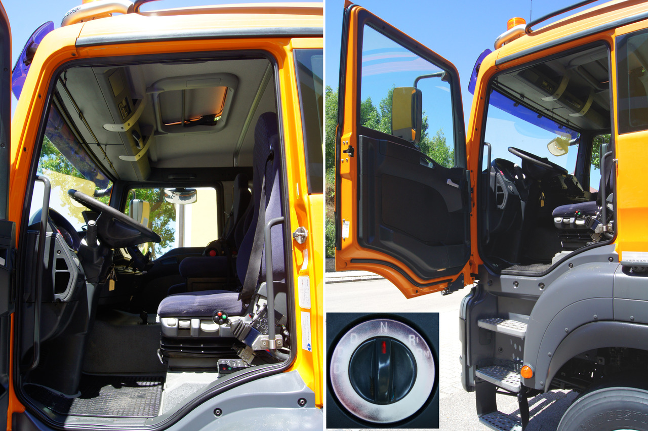 מזהיר, משאית מנוף MAN TGA 18.360 BL 4x4/Euro4/TÜV/HIAB 111/MULTILIFT/Winterdienst: תמונה 9