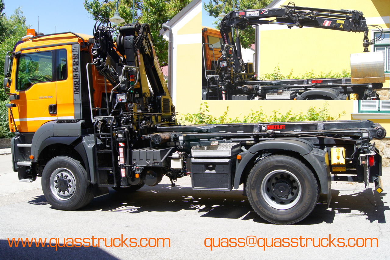 MAN TGA 18.360 BL 4x4/Euro4/TÜV/HIAB 111/MULTILIFT/Winterdienst - מזהיר, משאית מנוף: תמונה 3 MAN TGA 18.360 BL 4x4/Euro4/TÜV/HIAB 111/MULTILIFT/Winterdienst - מזהיר, משאית מנוף: תמונה 3
