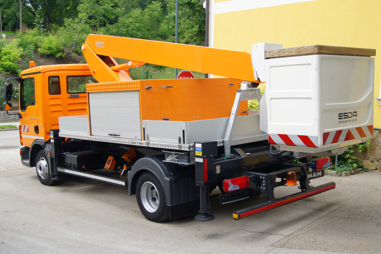 MAN TGL 8.150/TÜV/ESDA 21,5m Hubarbeitsbühne/Steiger/EURO 5 - פלטפורמה אווירית מותקנת על משאית: תמונה 5 MAN TGL 8.150/TÜV/ESDA 21,5m Hubarbeitsbühne/Steiger/EURO 5 - פלטפורמה אווירית מותקנת על משאית: תמונה 5