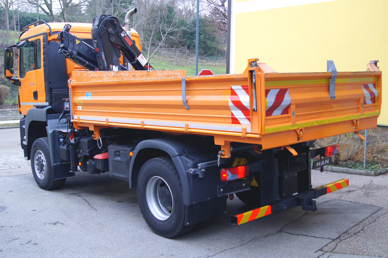 MAN TGS 18.320 BL 4x4 / HIAB 088 B-2 / Winterdienst - משאית מנוף: תמונה 3 MAN TGS 18.320 BL 4x4 / HIAB 088 B-2 / Winterdienst - משאית מנוף: תמונה 3