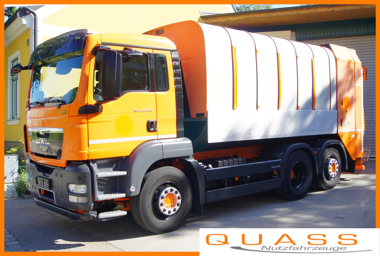 MAN TGS 26.320 BL 6x2-2/Euro 5/MUT FAUN Rotopress/ZOELLER - משאית אשפה: תמונה 1 MAN TGS 26.320 BL 6x2-2/Euro 5/MUT FAUN Rotopress/ZOELLER - משאית אשפה: תמונה 1