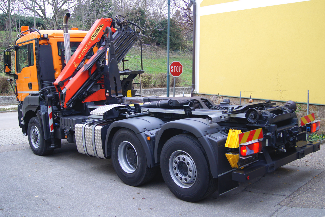 MAN TGS 28.400 BL 6x4-4/PK 12002 D/PALIFT/Winterdienst/Streuer/Pflug - משאית הרמת וו, משאית מנוף: תמונה 3 MAN TGS 28.400 BL 6x4-4/PK 12002 D/PALIFT/Winterdienst/Streuer/Pflug - משאית הרמת וו, משאית מנוף: תמונה 3