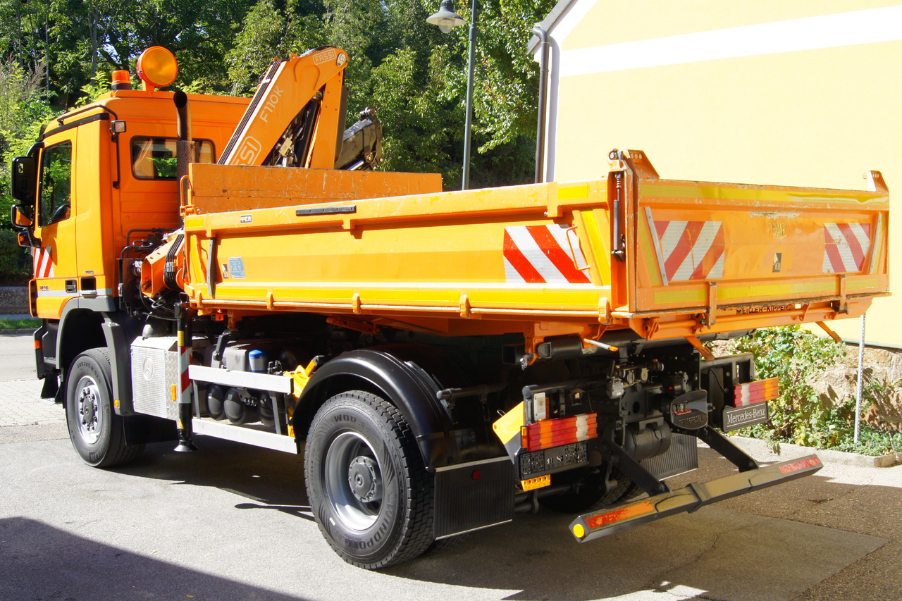 MERCEDES-BENZ ACTROS 1836 /4x4/TÜV/FASSI 110/MEILLER/Winterdienst/Wechselsystem - מפלסת שלג: תמונה 3 MERCEDES-BENZ ACTROS 1836 /4x4/TÜV/FASSI 110/MEILLER/Winterdienst/Wechselsystem - מפלסת שלג: תמונה 3