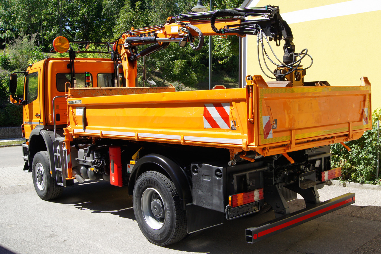 MERCEDES-BENZ AXOR 1829 4x4/EURO 5/ATLAS 65.2/MEILLER/Winterdienst - משאית מנוף: תמונה 4 MERCEDES-BENZ AXOR 1829 4x4/EURO 5/ATLAS 65.2/MEILLER/Winterdienst - משאית מנוף: תמונה 4