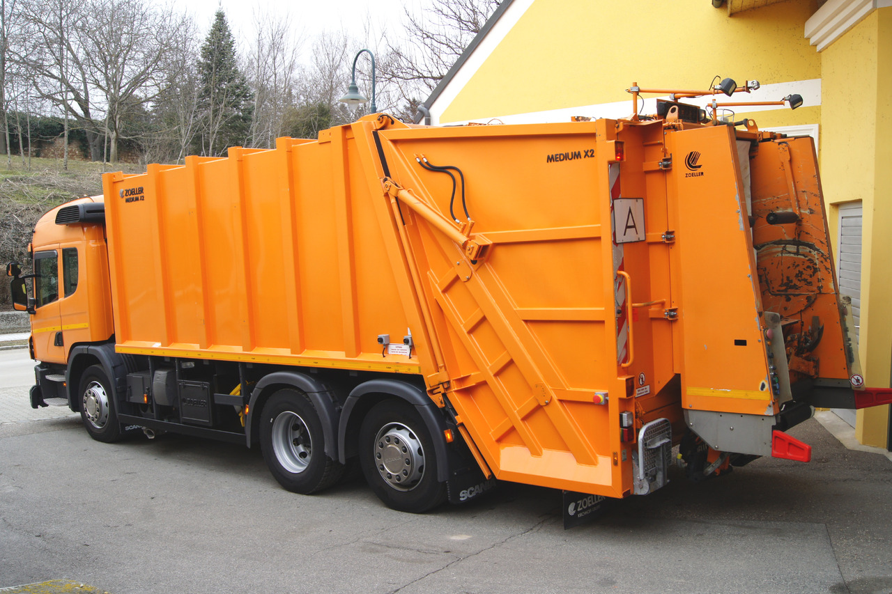 Scania P280 6x2-2/Euro6/ZOELLER MEDIUM X2 C21 Variopress - משאית אשפה: תמונה 3 Scania P280 6x2-2/Euro6/ZOELLER MEDIUM X2 C21 Variopress - משאית אשפה: תמונה 3