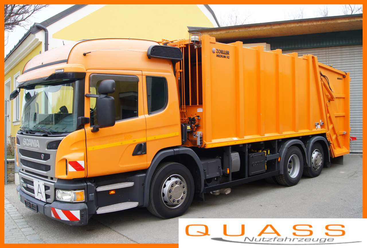 Scania P280 6x2-2/Euro6/ZOELLER MEDIUM X2 C21 Variopress - משאית אשפה: תמונה 1 Scania P280 6x2-2/Euro6/ZOELLER MEDIUM X2 C21 Variopress - משאית אשפה: תמונה 1