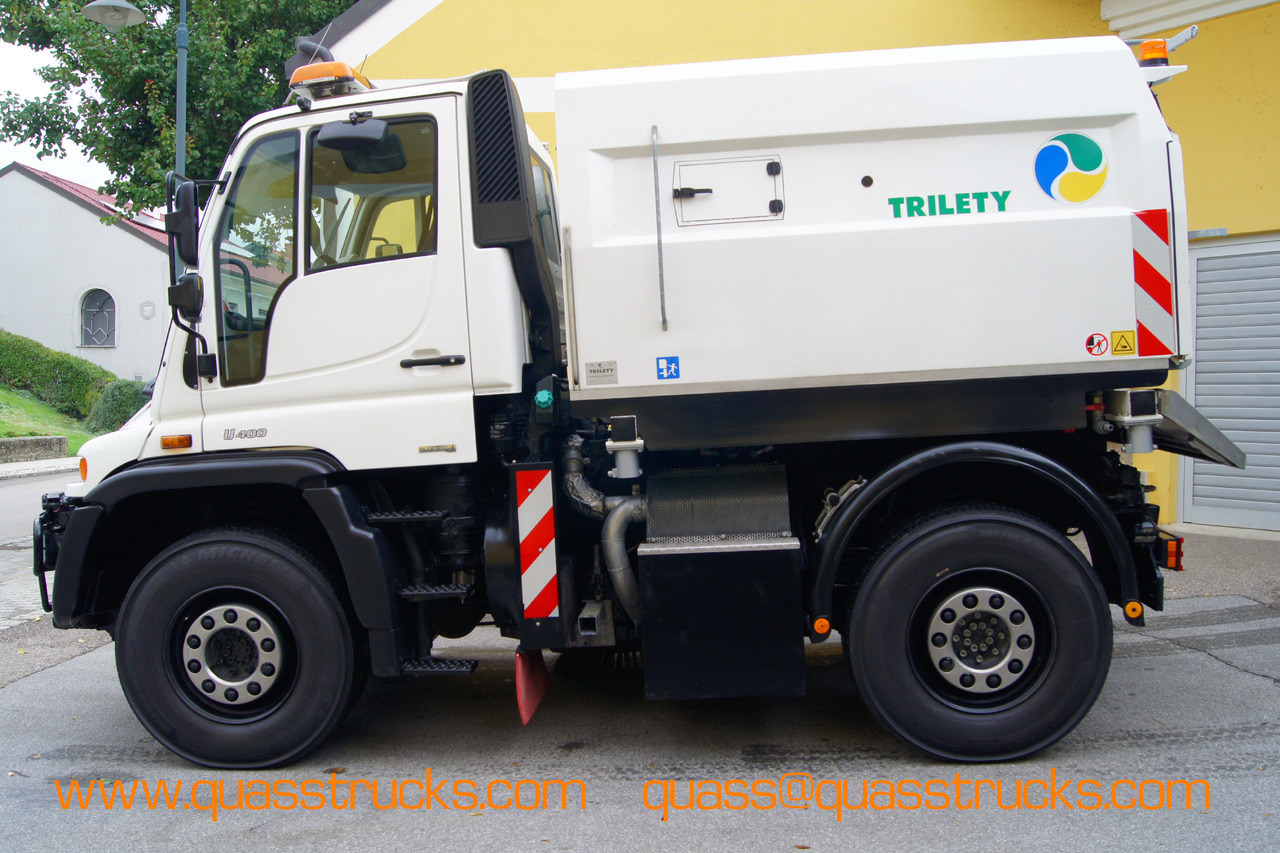 UNIMOG Unimog U400 + TRILETY Kehrmaschine/TÜV/EUR4/Leistungshydraulik - מטאטא כבישים: תמונה 3 UNIMOG Unimog U400 + TRILETY Kehrmaschine/TÜV/EUR4/Leistungshydraulik - מטאטא כבישים: תמונה 3