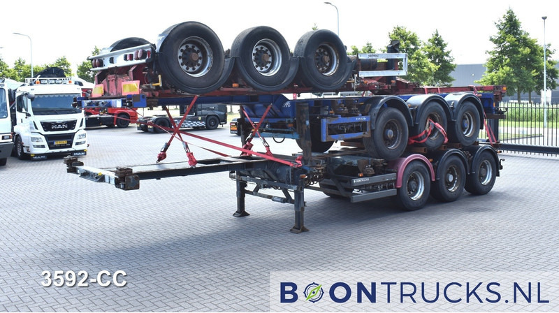 Broshuis 3 UCC 39 € 6750 STACK PRICE | 2x20-30-40-45ft HC * 2x BROSHUIS 1x NOOTEBOOM - סמיטריילר מוביל מכולות/ החלפת גוף: תמונה 4 Broshuis 3 UCC 39 € 6750 STACK PRICE | 2x20-30-40-45ft HC * 2x BROSHUIS 1x NOOTEBOOM - סמיטריילר מוביל מכולות/ החלפת גוף: תמונה 4
