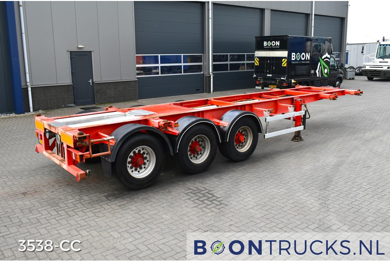 Burg BPO 12-27 CCXGX-00 TANK CHASSIS | 20-30ft *  3800 Kg * NL TRAILER - סמיטריילר מוביל מכולות/ החלפת גוף: תמונה 1 Burg BPO 12-27 CCXGX-00 TANK CHASSIS | 20-30ft *  3800 Kg * NL TRAILER - סמיטריילר מוביל מכולות/ החלפת גוף: תמונה 1