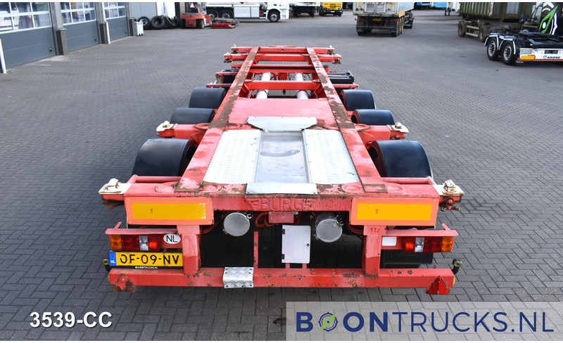 Burg BPO 12-27 CCXGX-00 TANK CHASSIS | 20-30ft * 3800 Kg * NL TRAILER - סמיטריילר מוביל מכולות/ החלפת גוף: תמונה 2 Burg BPO 12-27 CCXGX-00 TANK CHASSIS | 20-30ft * 3800 Kg * NL TRAILER - סמיטריילר מוביל מכולות/ החלפת גוף: תמונה 2