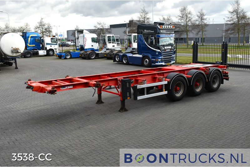 Burg BPO 12-27 CCXGX-00 TANK CHASSIS | 20-30ft * 3800 Kg * NL TRAILER - סמיטריילר מוביל מכולות/ החלפת גוף: תמונה 5 Burg BPO 12-27 CCXGX-00 TANK CHASSIS | 20-30ft * 3800 Kg * NL TRAILER - סמיטריילר מוביל מכולות/ החלפת גוף: תמונה 5