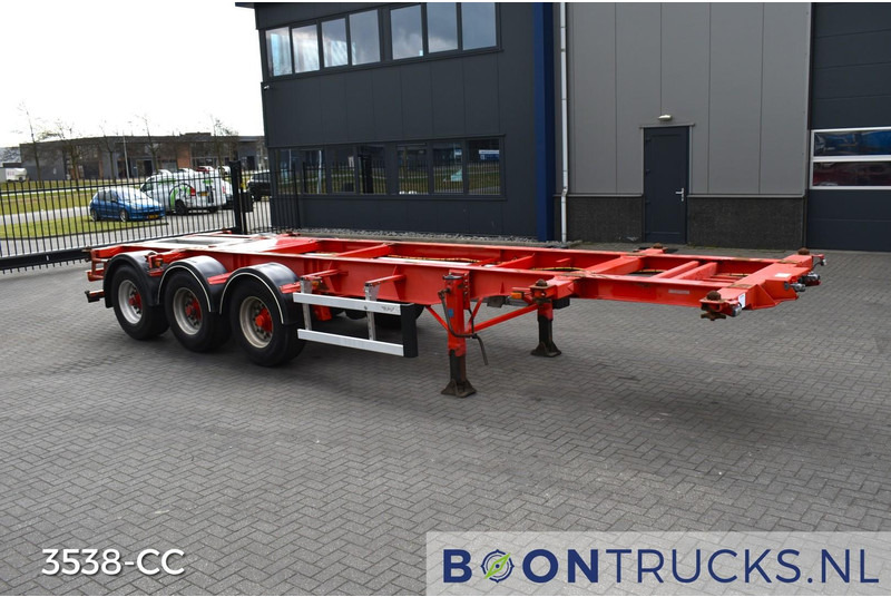 Burg BPO 12-27 CCXGX-00 TANK CHASSIS | 20-30ft *  3800 Kg * NL TRAILER - סמיטריילר מוביל מכולות/ החלפת גוף: תמונה 4 Burg BPO 12-27 CCXGX-00 TANK CHASSIS | 20-30ft *  3800 Kg * NL TRAILER - סמיטריילר מוביל מכולות/ החלפת גוף: תמונה 4