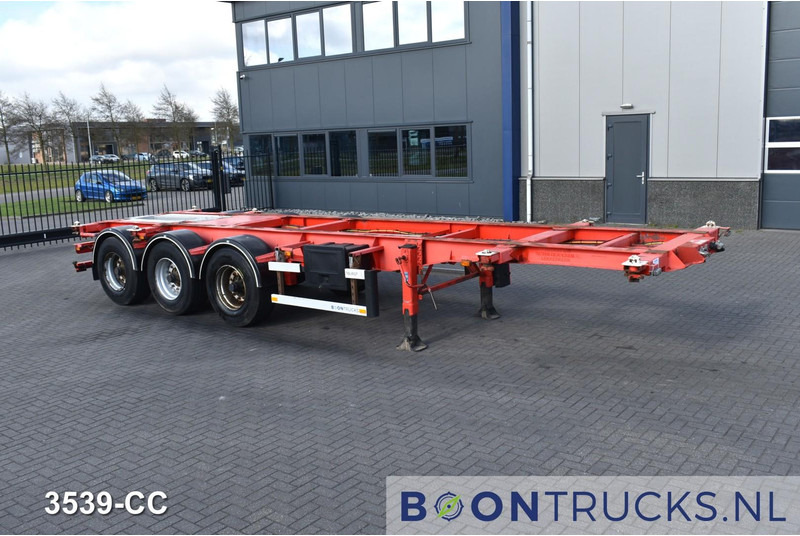 Burg BPO 12-27 CCXGX-00 TANK CHASSIS | 20-30ft * 3800 Kg * NL TRAILER - סמיטריילר מוביל מכולות/ החלפת גוף: תמונה 4 Burg BPO 12-27 CCXGX-00 TANK CHASSIS | 20-30ft * 3800 Kg * NL TRAILER - סמיטריילר מוביל מכולות/ החלפת גוף: תמונה 4