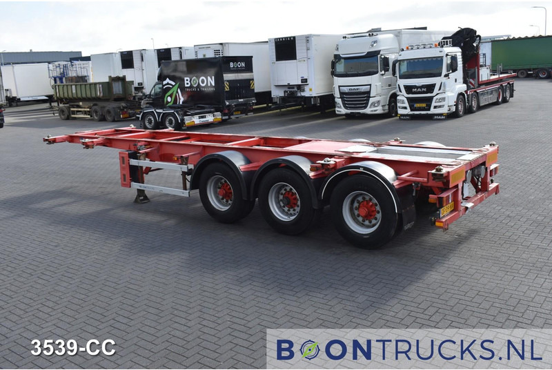 Burg BPO 12-27 CCXGX-00 TANK CHASSIS | 20-30ft * 3800 Kg * NL TRAILER - סמיטריילר מוביל מכולות/ החלפת גוף: תמונה 3 Burg BPO 12-27 CCXGX-00 TANK CHASSIS | 20-30ft * 3800 Kg * NL TRAILER - סמיטריילר מוביל מכולות/ החלפת גוף: תמונה 3