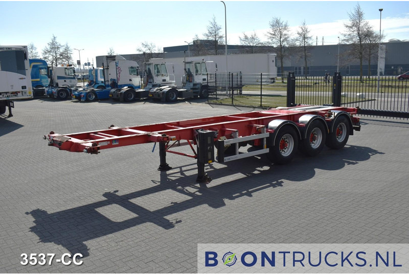 Burg BPO 12 27 CCXGX 01 TANK CHASSIS | 20-30ft * 3850 Kg * ADR * NL TRAILER - סמיטריילר מוביל מכולות/ החלפת גוף: תמונה 4 Burg BPO 12 27 CCXGX 01 TANK CHASSIS | 20-30ft * 3850 Kg * ADR * NL TRAILER - סמיטריילר מוביל מכולות/ החלפת גוף: תמונה 4