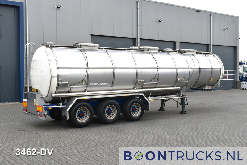 Burg BPO 12-27 Z TANK | 32,7 M³ * 3 COMP. * FOOD * STAINLESS STEEL * APK 05-2025 - סמיטריילר מכל: תמונה 1 Burg BPO 12-27 Z TANK | 32,7 M³ * 3 COMP. * FOOD * STAINLESS STEEL * APK 05-2025 - סמיטריילר מכל: תמונה 1