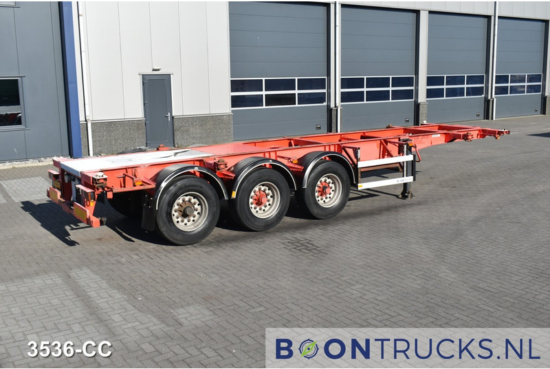 Burg BPO 12 27CDM12 TANK CHASSIS | 20-30ft * 3800 Kg * NL TRAILER - סמיטריילר מוביל מכולות/ החלפת גוף: תמונה 1 Burg BPO 12 27CDM12 TANK CHASSIS | 20-30ft * 3800 Kg * NL TRAILER - סמיטריילר מוביל מכולות/ החלפת גוף: תמונה 1