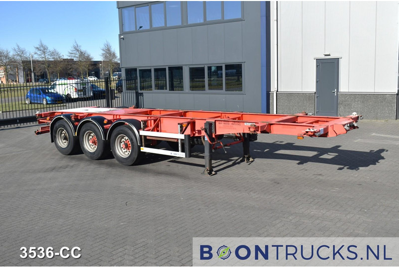 Burg BPO 12 27CDM12 TANK CHASSIS | 20-30ft * 3800 Kg * NL TRAILER - סמיטריילר מוביל מכולות/ החלפת גוף: תמונה 4 Burg BPO 12 27CDM12 TANK CHASSIS | 20-30ft * 3800 Kg * NL TRAILER - סמיטריילר מוביל מכולות/ החלפת גוף: תמונה 4