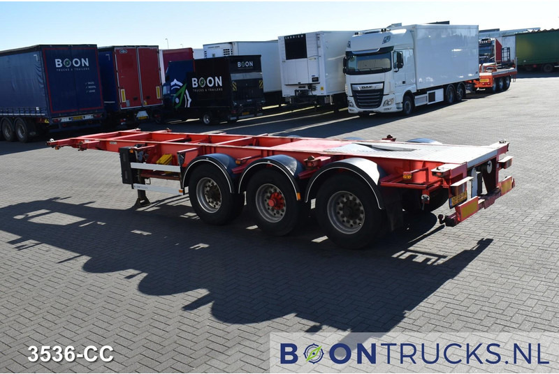 Burg BPO 12 27CDM12 TANK CHASSIS | 20-30ft * 3800 Kg * NL TRAILER - סמיטריילר מוביל מכולות/ החלפת גוף: תמונה 3 Burg BPO 12 27CDM12 TANK CHASSIS | 20-30ft * 3800 Kg * NL TRAILER - סמיטריילר מוביל מכולות/ החלפת גוף: תמונה 3