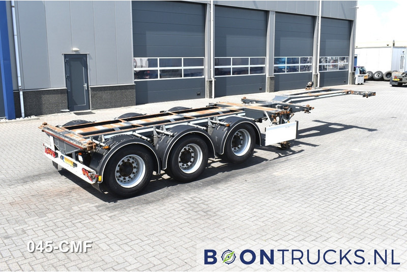 D-Tec FLEXITRAILER | 2x20-30-40-45ft HC * 2x EXTENDABLE * LIFT AXLE * NL TRAILER - סמיטריילר מוביל מכולות/ החלפת גוף: תמונה 1 D-Tec FLEXITRAILER | 2x20-30-40-45ft HC * 2x EXTENDABLE * LIFT AXLE * NL TRAILER - סמיטריילר מוביל מכולות/ החלפת גוף: תמונה 1