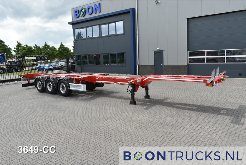 D-Tec FLEXITRAILER | 2x20-30-40-45ft HC * 2x LIFT AXLE * 2x EXTENDABLE * DISC BRAKES - סמיטריילר מוביל מכולות/ החלפת גוף: תמונה 4 D-Tec FLEXITRAILER | 2x20-30-40-45ft HC * 2x LIFT AXLE * 2x EXTENDABLE * DISC BRAKES - סמיטריילר מוביל מכולות/ החלפת גוף: תמונה 4