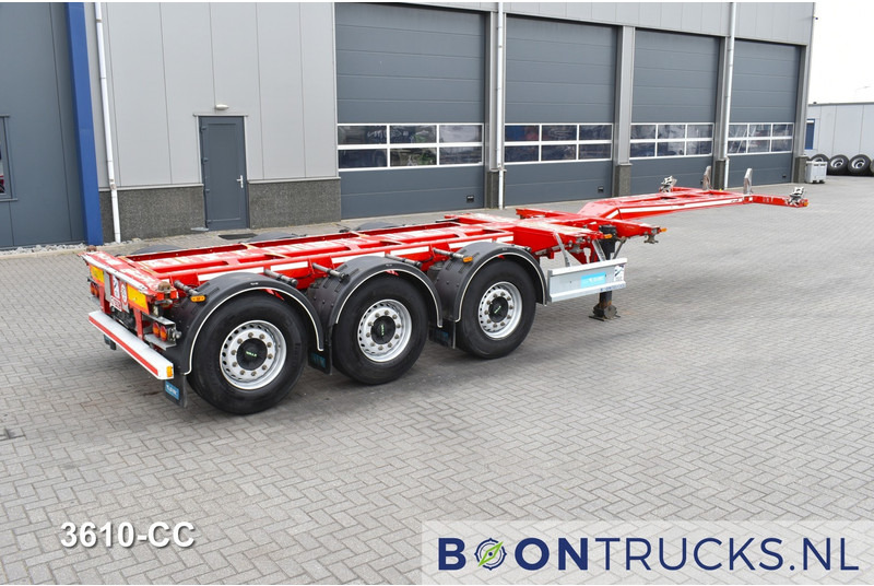 D-Tec FLEXITRAILER | 2x20-30-40-45ft HC * 2x LIFT AXLE * 2x EXTENDABLE * DISC BRAKES - סמיטריילר מוביל מכולות/ החלפת גוף: תמונה 1 D-Tec FLEXITRAILER | 2x20-30-40-45ft HC * 2x LIFT AXLE * 2x EXTENDABLE * DISC BRAKES - סמיטריילר מוביל מכולות/ החלפת גוף: תמונה 1