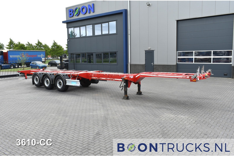 D-Tec FLEXITRAILER | 2x20-30-40-45ft HC * 2x LIFT AXLE * 2x EXTENDABLE * DISC BRAKES - סמיטריילר מוביל מכולות/ החלפת גוף: תמונה 4 D-Tec FLEXITRAILER | 2x20-30-40-45ft HC * 2x LIFT AXLE * 2x EXTENDABLE * DISC BRAKES - סמיטריילר מוביל מכולות/ החלפת גוף: תמונה 4