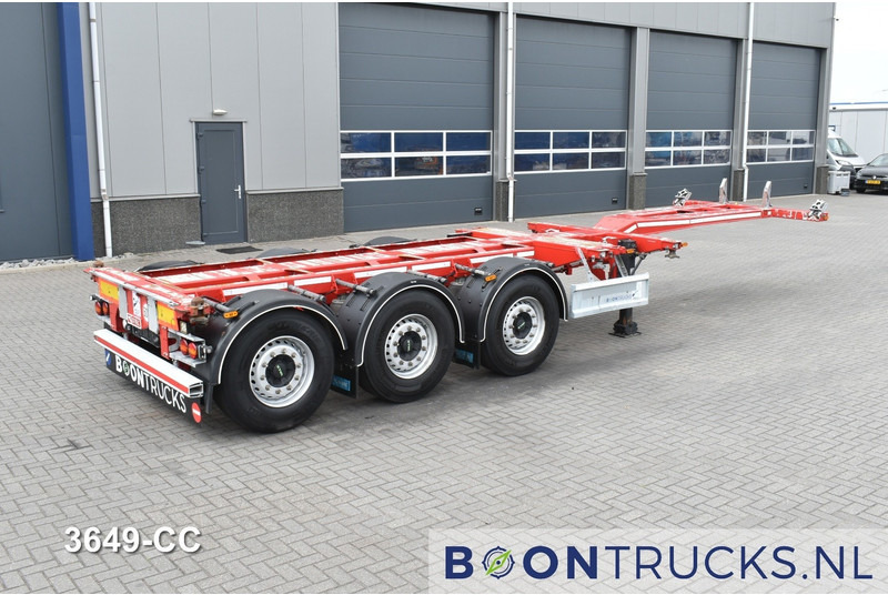 D-Tec FLEXITRAILER | 2x20-30-40-45ft HC * 2x LIFT AXLE * 2x EXTENDABLE * DISC BRAKES - סמיטריילר מוביל מכולות/ החלפת גוף: תמונה 1 D-Tec FLEXITRAILER | 2x20-30-40-45ft HC * 2x LIFT AXLE * 2x EXTENDABLE * DISC BRAKES - סמיטריילר מוביל מכולות/ החלפת גוף: תמונה 1