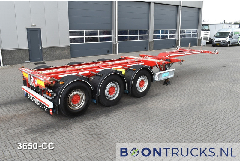 D-Tec FLEXITRAILER | 2x20-30-40-45ft HC * 2x LIFT AXLE * 2x EXTENDABLE * MOT 11-2025 - סמיטריילר מוביל מכולות/ החלפת גוף: תמונה 1 D-Tec FLEXITRAILER | 2x20-30-40-45ft HC * 2x LIFT AXLE * 2x EXTENDABLE * MOT 11-2025 - סמיטריילר מוביל מכולות/ החלפת גוף: תמונה 1
