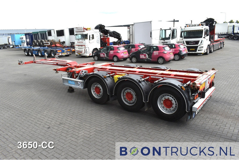 D-Tec FLEXITRAILER | 2x20-30-40-45ft HC * 2x LIFT AXLE * 2x EXTENDABLE * MOT 11-2025 - סמיטריילר מוביל מכולות/ החלפת גוף: תמונה 3 D-Tec FLEXITRAILER | 2x20-30-40-45ft HC * 2x LIFT AXLE * 2x EXTENDABLE * MOT 11-2025 - סמיטריילר מוביל מכולות/ החלפת גוף: תמונה 3
