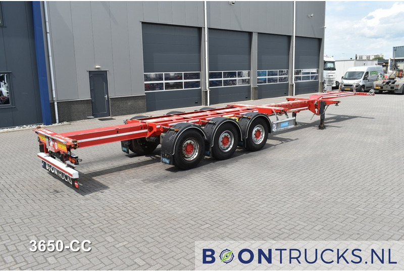 D-Tec FLEXITRAILER | 2x20-30-40-45ft HC * 2x LIFT AXLE * 2x EXTENDABLE * MOT 11-2025 - סמיטריילר מוביל מכולות/ החלפת גוף: תמונה 2 D-Tec FLEXITRAILER | 2x20-30-40-45ft HC * 2x LIFT AXLE * 2x EXTENDABLE * MOT 11-2025 - סמיטריילר מוביל מכולות/ החלפת גוף: תמונה 2