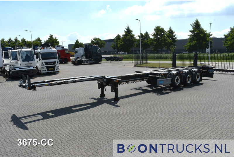 D-Tec FLEXITRAILER | 2x20-30-40-45ft HC * BPW / DISC * ALCOA * 3x EXTENDABLE - סמיטריילר מוביל מכולות/ החלפת גוף: תמונה 5 D-Tec FLEXITRAILER | 2x20-30-40-45ft HC * BPW / DISC * ALCOA * 3x EXTENDABLE - סמיטריילר מוביל מכולות/ החלפת גוף: תמונה 5