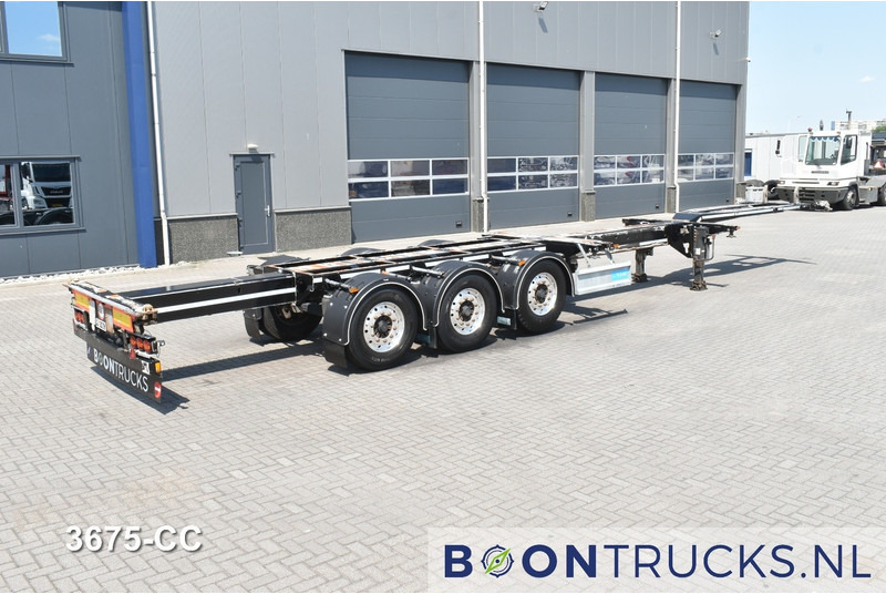 D-Tec FLEXITRAILER | 2x20-30-40-45ft HC * BPW / DISC * ALCOA * 3x EXTENDABLE - סמיטריילר מוביל מכולות/ החלפת גוף: תמונה 2 D-Tec FLEXITRAILER | 2x20-30-40-45ft HC * BPW / DISC * ALCOA * 3x EXTENDABLE - סמיטריילר מוביל מכולות/ החלפת גוף: תמונה 2
