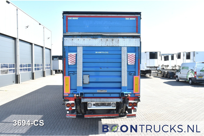 סמיטריילר עם וילונות צד KEL-BERG DB500V/XL | TRIDEC STUURAS *  LIFTAS * LAADKLEP * HH VLOER * 13.6M * NL TRAILER: תמונה 7