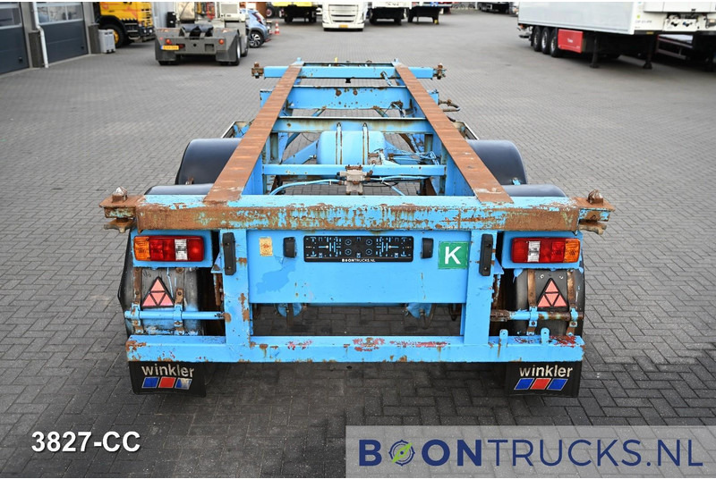 KOHLER CS 20/2 CHASSIS | 20ft * STEEL SUSPENSION * SAF / DRUM * 9x AVAILABLE - סמיטריילר מוביל מכולות/ החלפת גוף: תמונה 5 KOHLER CS 20/2 CHASSIS | 20ft * STEEL SUSPENSION * SAF / DRUM * 9x AVAILABLE - סמיטריילר מוביל מכולות/ החלפת גוף: תמונה 5