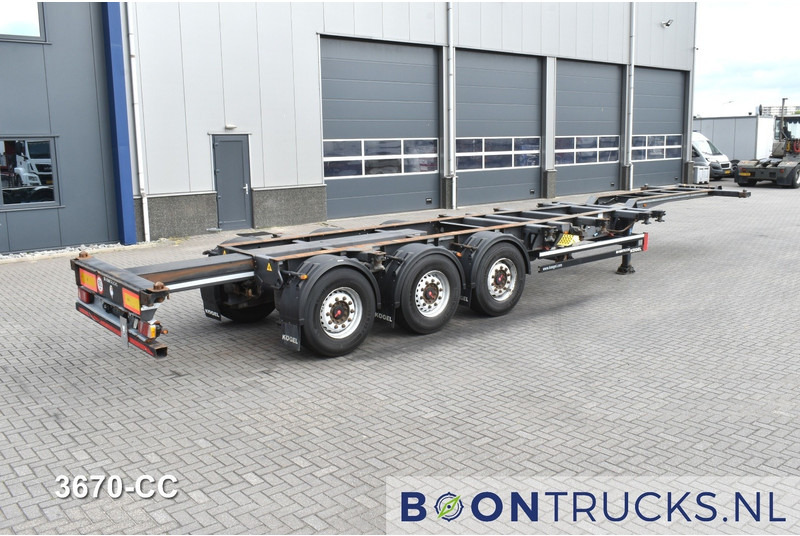 Kögel PORT 40 SIMPLEX 20 | 2x20-30-40ft HC * LIFT AXLE * SAF / DISC * EXTENDABLE REAR * MOT 02-2026 - סמיטריילר מוביל מכולות/ החלפת גוף: תמונה 2 Kögel PORT 40 SIMPLEX 20 | 2x20-30-40ft HC * LIFT AXLE * SAF / DISC * EXTENDABLE REAR * MOT 02-2026 - סמיטריילר מוביל מכולות/ החלפת גוף: תמונה 2