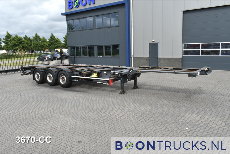 Kögel PORT 40 SIMPLEX 20 | 2x20-30-40ft HC * LIFT AXLE * SAF / DISC * EXTENDABLE REAR * MOT 02-2026 - סמיטריילר מוביל מכולות/ החלפת גוף: תמונה 4 Kögel PORT 40 SIMPLEX 20 | 2x20-30-40ft HC * LIFT AXLE * SAF / DISC * EXTENDABLE REAR * MOT 02-2026 - סמיטריילר מוביל מכולות/ החלפת גוף: תמונה 4