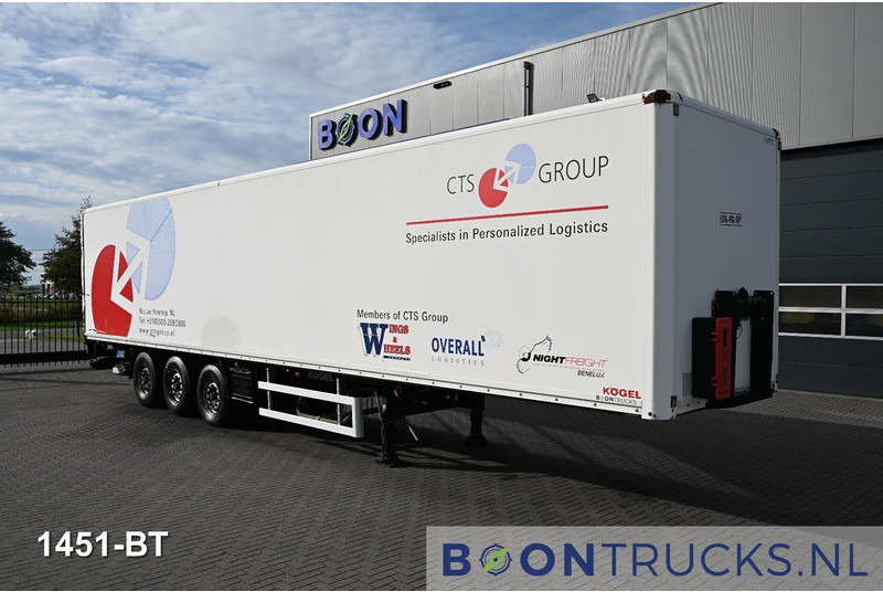 Kögel SF 24 | BOX TRAILER * BPW DISC * NL TRAILER - סמיטריילר בתיבה סגורה: תמונה 4 Kögel SF 24 | BOX TRAILER * BPW DISC * NL TRAILER - סמיטריילר בתיבה סגורה: תמונה 4