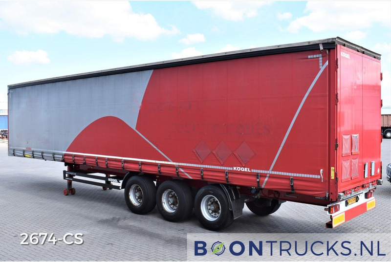 Kögel SN 24 | HARDWOOD FLOOR * ALU BOARDS * NL TRAILER * TOP! * - סמיטריילר עם וילונות צד: תמונה 4 Kögel SN 24 | HARDWOOD FLOOR * ALU BOARDS * NL TRAILER * TOP! * - סמיטריילר עם וילונות צד: תמונה 4