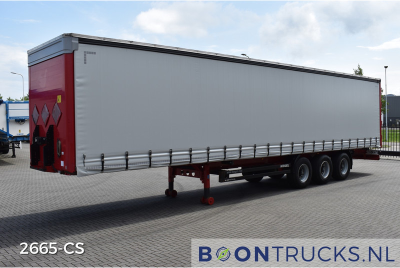 Kögel SN 24 | HARDWOOD FLOOR * ALU BOARDS * NL TRAILER - סמיטריילר עם וילונות צד: תמונה 5 Kögel SN 24 | HARDWOOD FLOOR * ALU BOARDS * NL TRAILER - סמיטריילר עם וילונות צד: תמונה 5