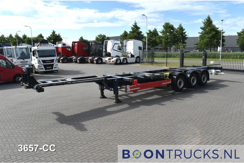 Krone SD BOX LINER | 2x20-40-45ft HC * LIFT AXLE * BPW/DISC * EXTENDABLE REAR * 10x AVAILABLE - סמיטריילר מוביל מכולות/ החלפת גוף: תמונה 4 Krone SD BOX LINER | 2x20-40-45ft HC * LIFT AXLE * BPW/DISC * EXTENDABLE REAR * 10x AVAILABLE - סמיטריילר מוביל מכולות/ החלפת גוף: תמונה 4
