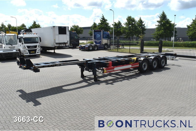 Krone SD BOX LINER | 2x20-40-45ft HC * LIFTACHSE * BPW/SCHEIBE * HECKSCHIEBER * 9x VERFÜGBAR - סמיטריילר מוביל מכולות/ החלפת גוף: תמונה 5 Krone SD BOX LINER | 2x20-40-45ft HC * LIFTACHSE * BPW/SCHEIBE * HECKSCHIEBER * 9x VERFÜGBAR - סמיטריילר מוביל מכולות/ החלפת גוף: תמונה 5