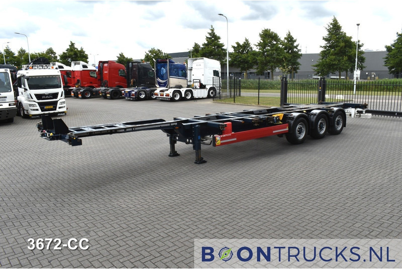 Krone SD BOX LINER | 2x20-40-45ft HC * LIFTAS * BPW/SCHIJF * ACHTERSCHUIVER * 10x AVAILABLE - סמיטריילר מוביל מכולות/ החלפת גוף: תמונה 5 Krone SD BOX LINER | 2x20-40-45ft HC * LIFTAS * BPW/SCHIJF * ACHTERSCHUIVER * 10x AVAILABLE - סמיטריילר מוביל מכולות/ החלפת גוף: תמונה 5
