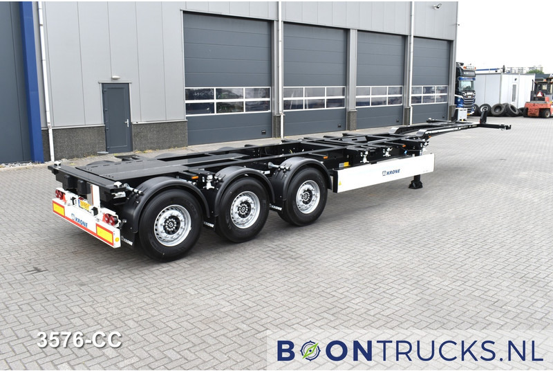 Krone SD BOX LINER NEW / UNREGISTERED | 2x20-40-45ft * LIFT AXLE * DISC BRAKES - סמיטריילר מוביל מכולות/ החלפת גוף: תמונה 1 Krone SD BOX LINER NEW / UNREGISTERED | 2x20-40-45ft * LIFT AXLE * DISC BRAKES - סמיטריילר מוביל מכולות/ החלפת גוף: תמונה 1