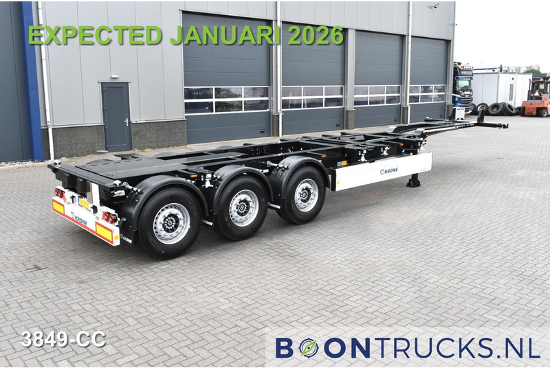 Krone SD BOX LINER NEW / UNREGISTERED | 2x20-40-45ft * LIFT AXLE * DISC BRAKES - סמיטריילר מוביל מכולות/ החלפת גוף: תמונה 1 Krone SD BOX LINER NEW / UNREGISTERED | 2x20-40-45ft * LIFT AXLE * DISC BRAKES - סמיטריילר מוביל מכולות/ החלפת גוף: תמונה 1