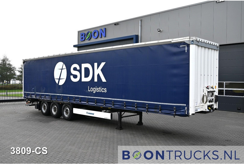 Krone SD PROFI LINER | LIFTING ROOF * TAIL LIFT * 90% TYRES - סמיטריילר עם וילונות צד: תמונה 4 Krone SD PROFI LINER | LIFTING ROOF * TAIL LIFT * 90% TYRES - סמיטריילר עם וילונות צד: תמונה 4